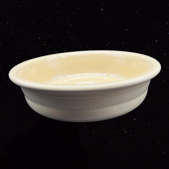 Vintage Fiesta Sunflower Yellow Large Bowl Homer Laughlin HLC Fiesta 3”T 10”W - Picture 2 of 6